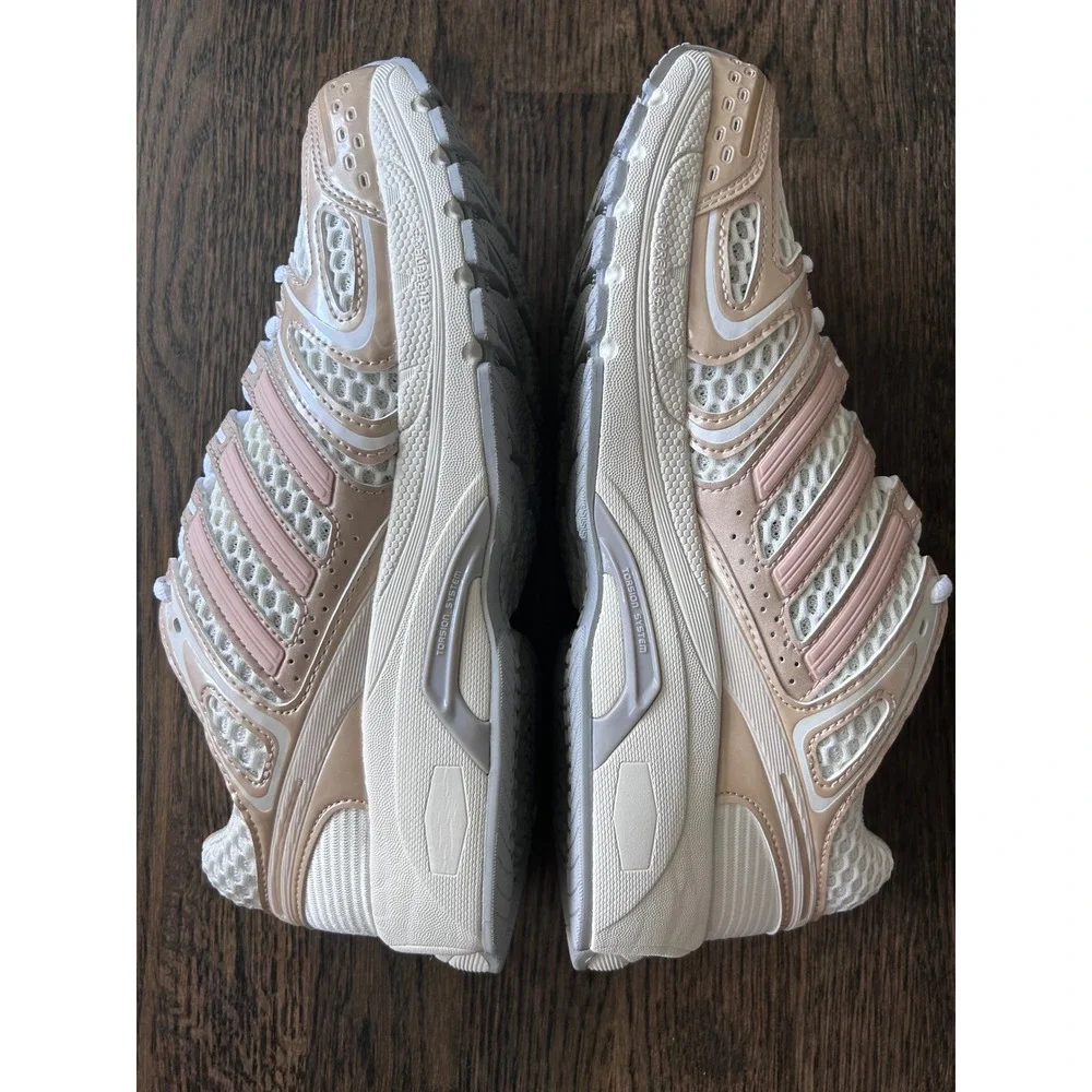 Adidas Adistar Control 5 Womens Size 9 Running Shoes White Bliss Pink IH1799